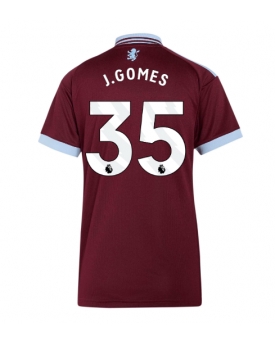 Aston Villa Joao Gomes #35 Maglia Gara Casa Repliche 2026-27 Donna Maniche Corte Aston Villa Joao Gomes #35 Maglia Gara Casa Repliche 2026-27 Donna Maniche Corte